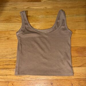 Brown Tank Top